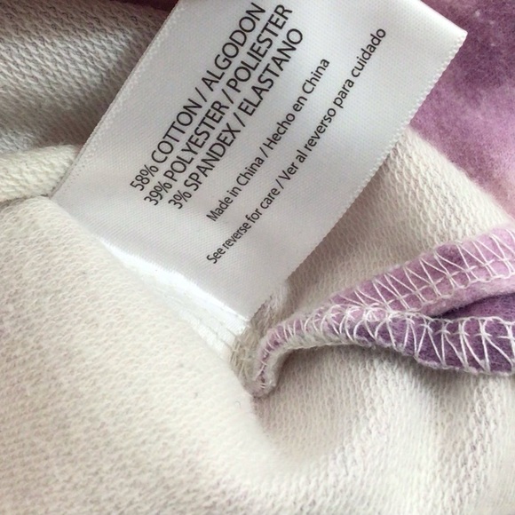 Wildfox sweatshirt women large purple stars - Picture 7 of 10